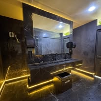 Jardín con alberca Casa Paola